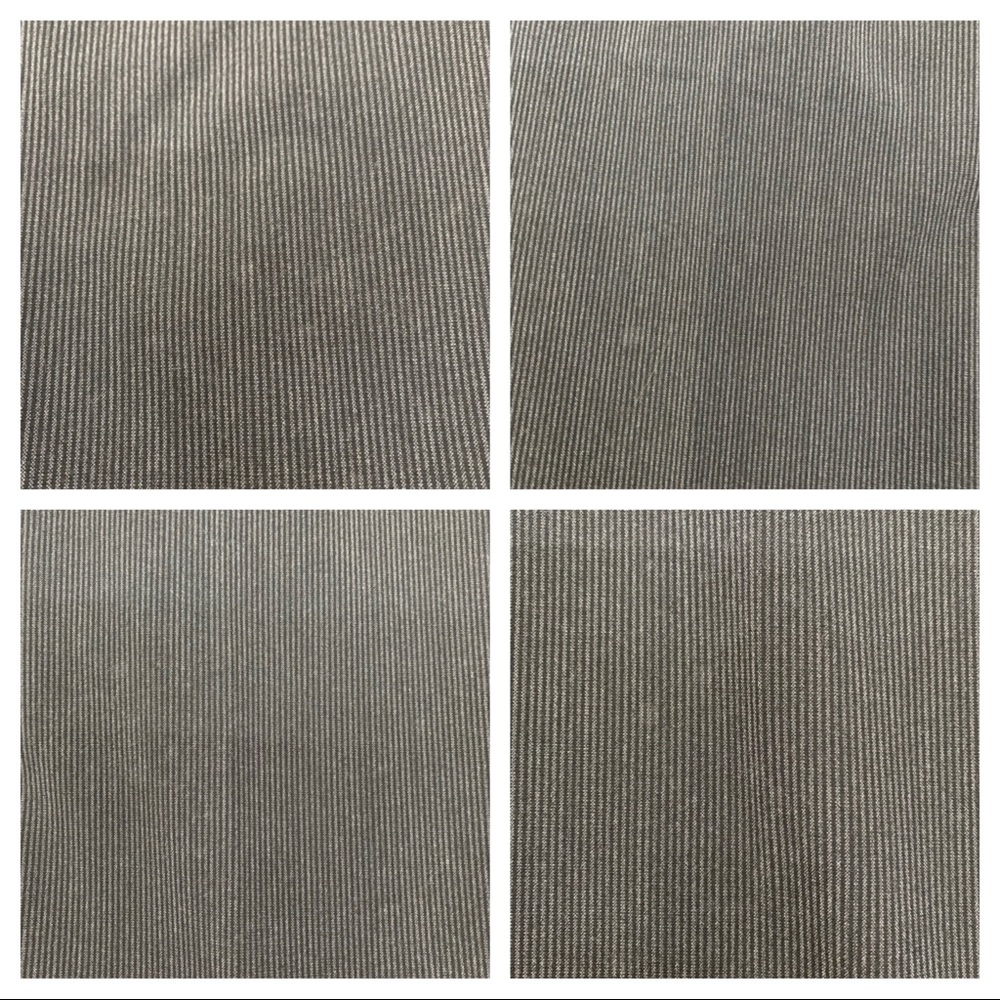 Worthington Modern Fit Pinstripe Charcoal Straight Leg Career Dress Pants Nwt 10 - Picture 10 of 16